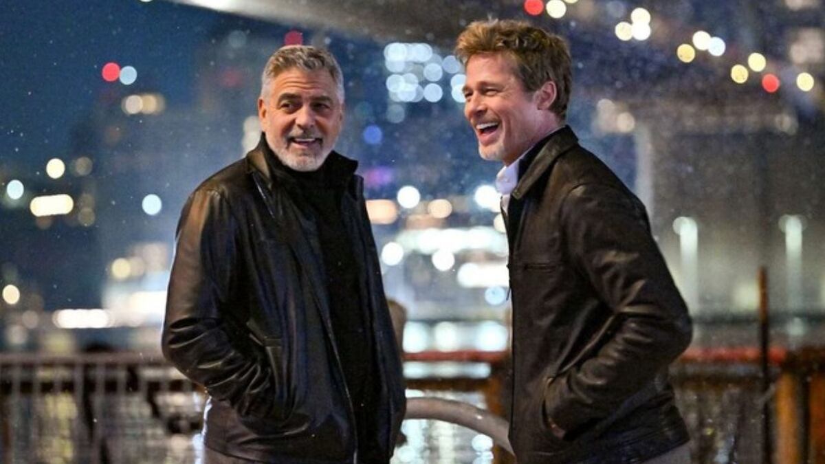 Brad Pitt y George Clooney en el Festival de Venecia: bromas y gestos cómplices que conquistaron al público