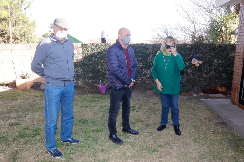 Se inauguró la obra de gas natural en Sol y Río y Villa Independencia.