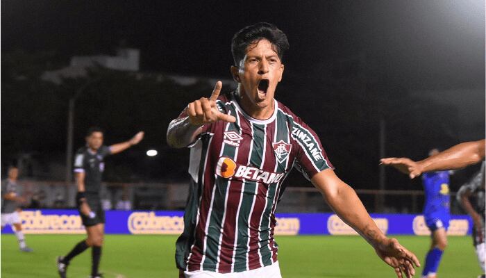 Germán Cano, máximo goleador del año.