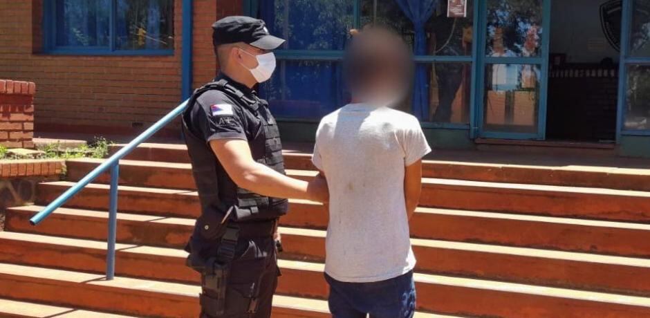 Salto Encantado: dos jóvenes detenidos por robo.