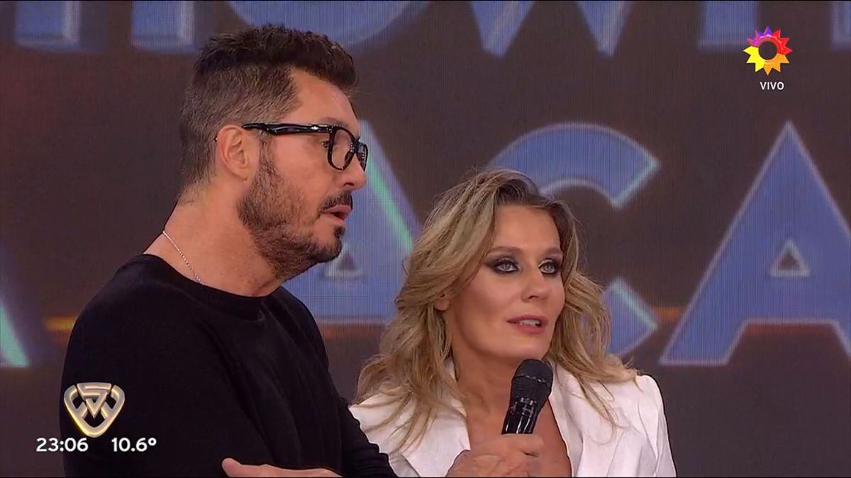 Rocío Marengo en el día de su descargo en "ShowMatch" (Captura de pantalla).