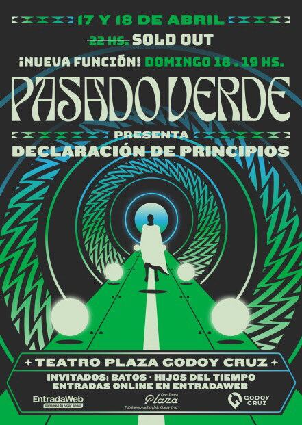 Pasado Verde presenta "Declaración de principios"