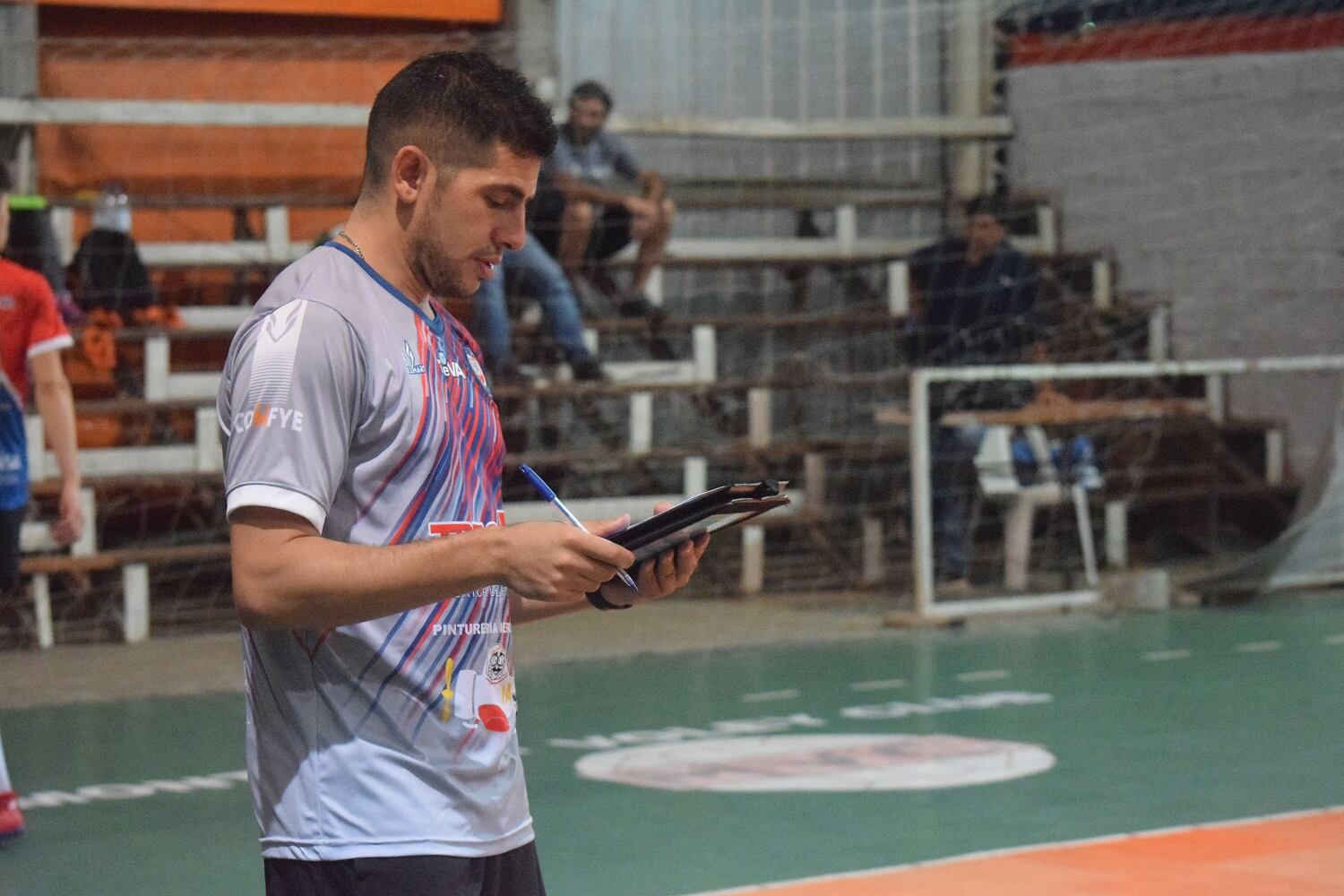 Marcos Blanco, entrenador del equipo. Foto: Augusto Maldonado.