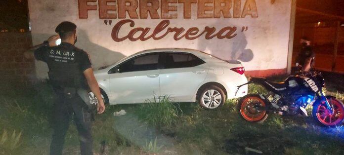 Ubicaron el automóvil Toyota Corolla utilizado para cometer ilícitos en Posadas.