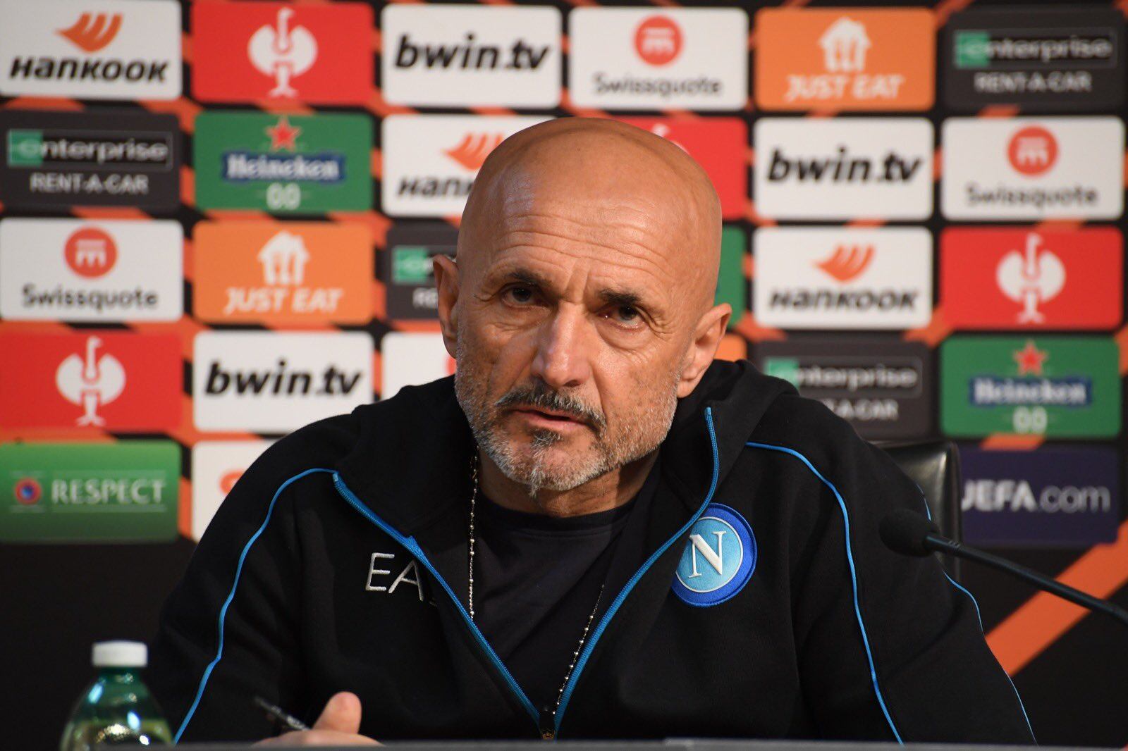 Luciano Spalletti, DT del Napoli, se refirió a Diego Maradona como "Dios".