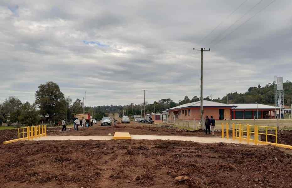 El programa “100 Puentes” finalizó las obras en Olegario Victor Andrade.