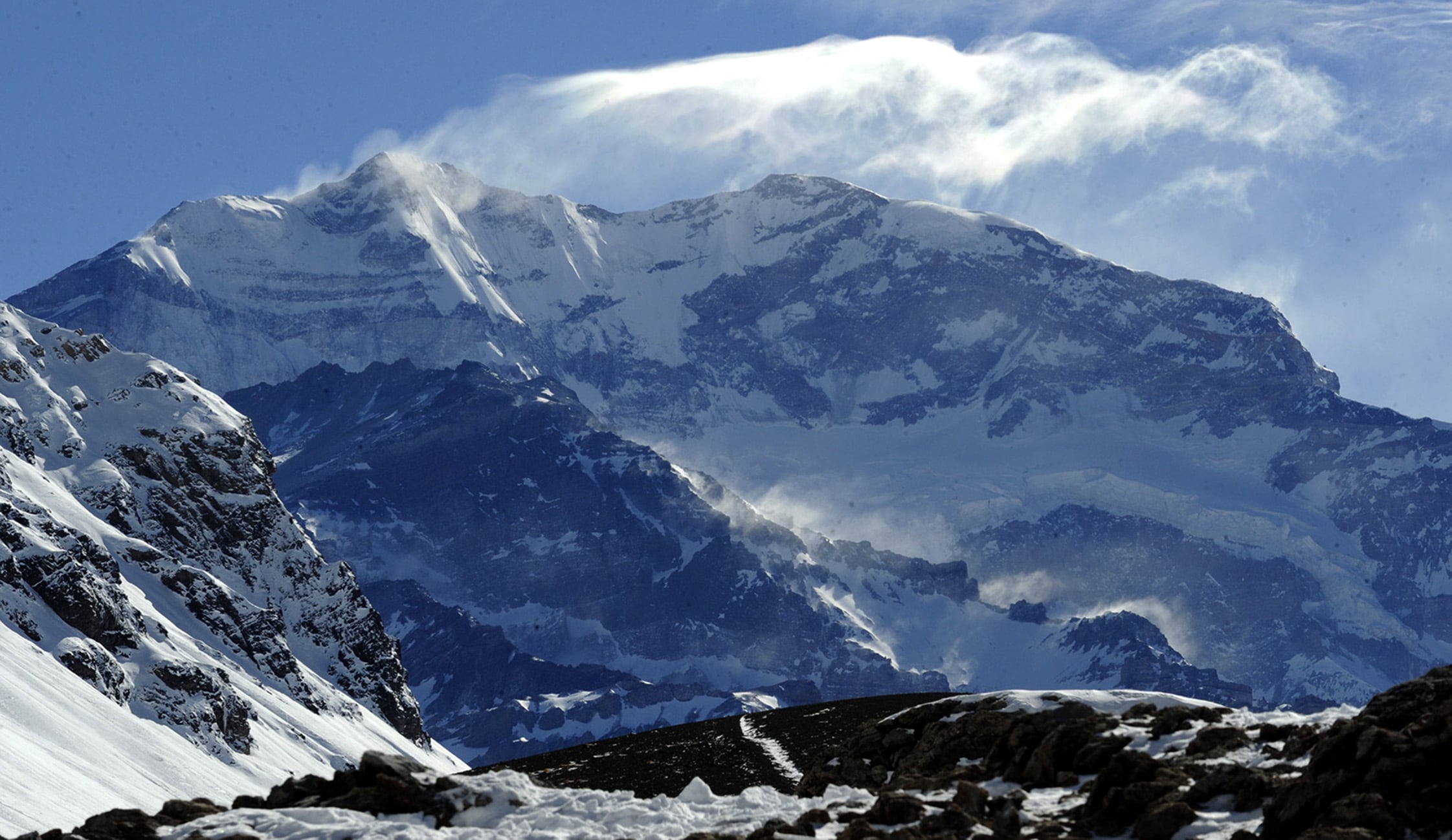 Aconcagua. (Télam/Alfredo Ponce)