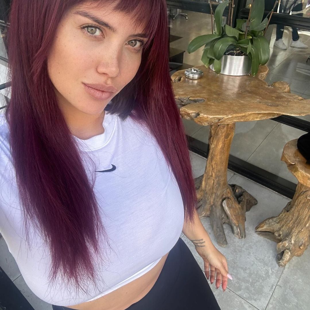 El nuevo color de pelo de Wanda Nara