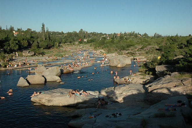 Balneario Camping El Socavón en Cabalango.