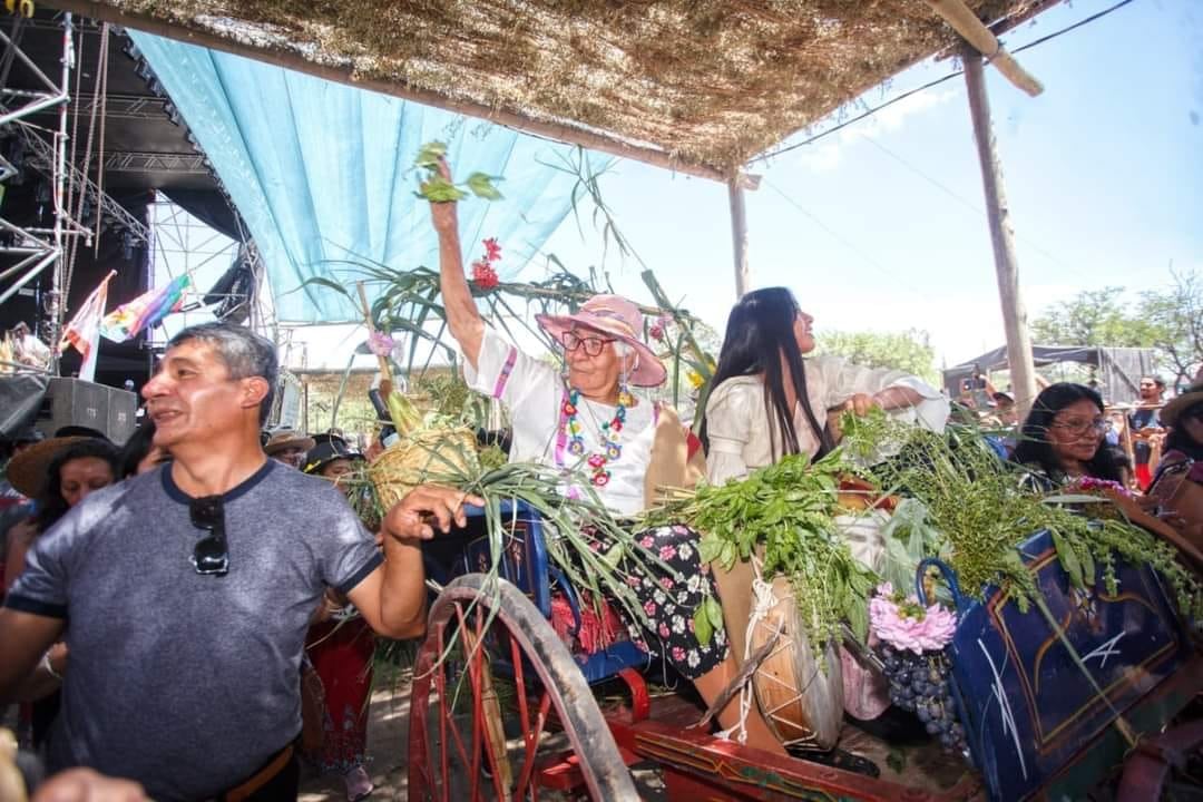 Fiesta nacional de la Pachamama en Amaicha del Valle.