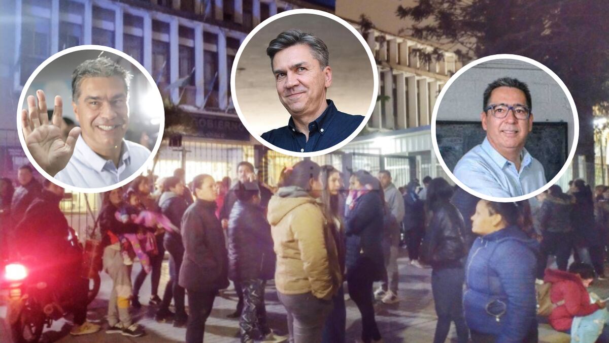 Insólita marcha en Chaco: piden que no asuma Leandro Zdero y que siga Jorge Capitanich