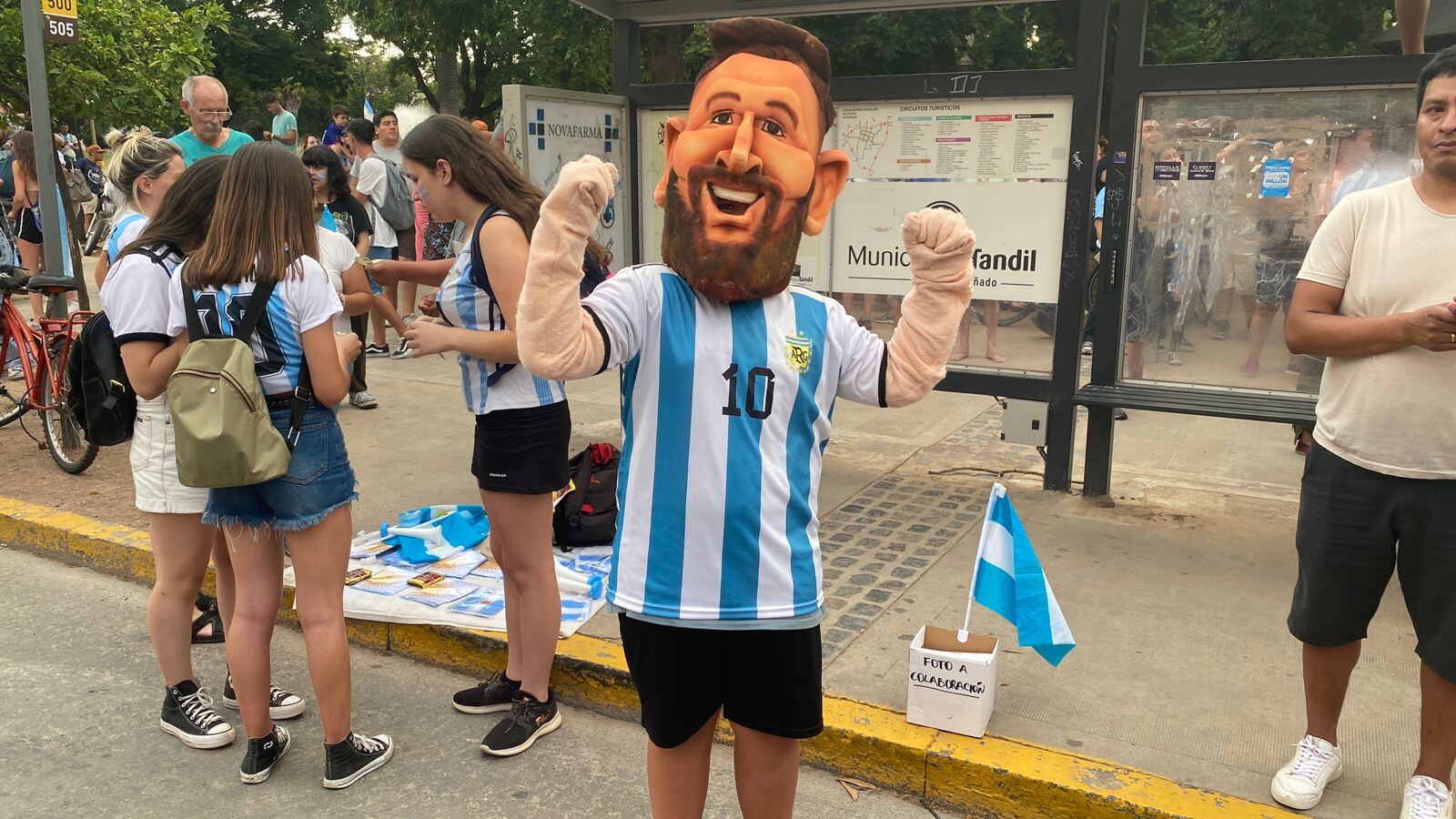 Tandil vibró al ritmo de la Selección Argentina