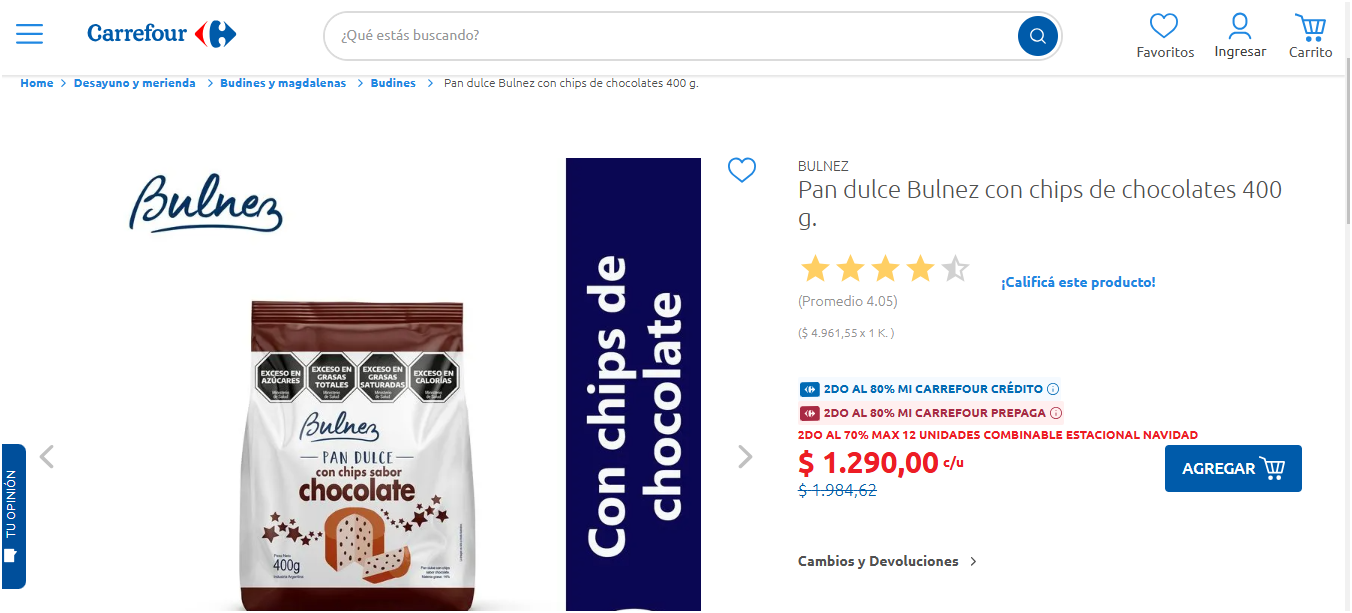 Dónde comprar el Pan dulce de supermercado más barato de Argentina: 3 opciones para la Navidad 2024