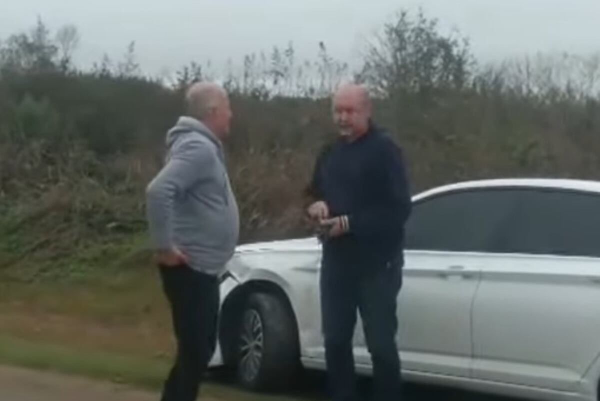 El gobernador Perotti chocó en el sur de Rafaela