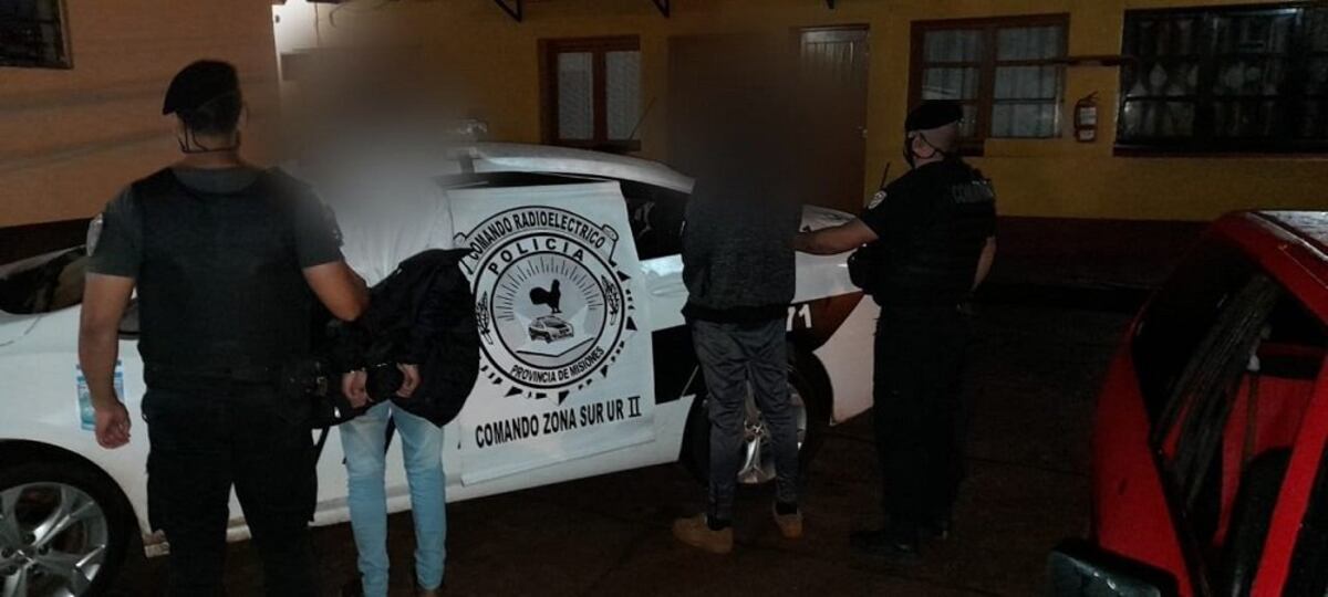 Dos jóvenes terminaron detenidos tras intentar sustraer objetos de un establecimiento educativo