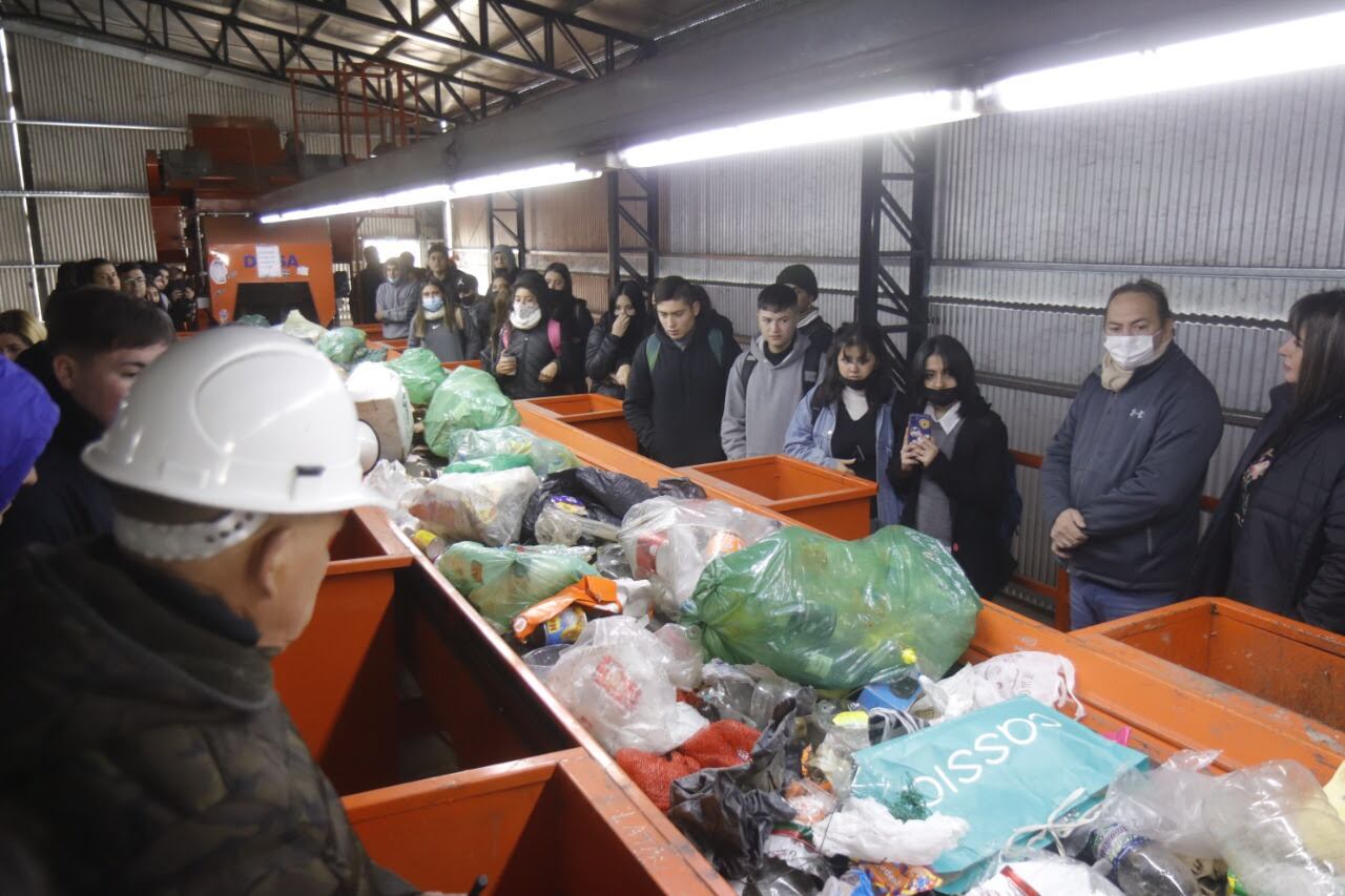 Estudiantes del IPEM 316 en el Centro Ambiental