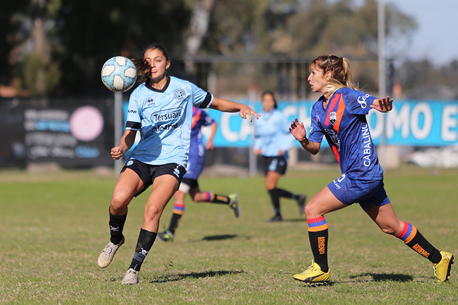 Pili Casas convirtió el segundo gol del albiceleste.