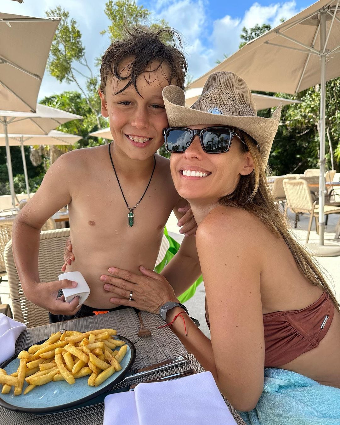 Beltrán, el tercer hijo de Pampita y Benjamín Vicuña. Gentileza Instagram.