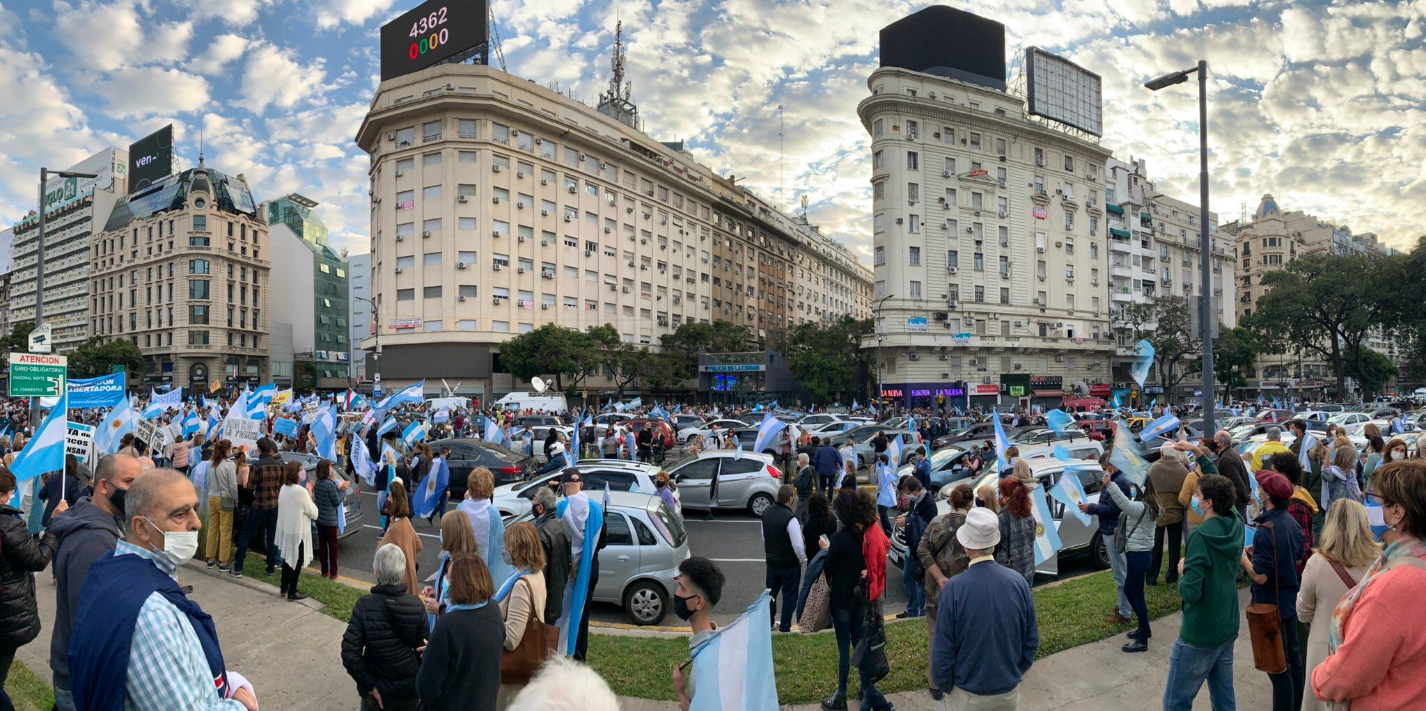 Este 9 de Julio tendrá lugar un nuevo banderazo en el Obelisco. 