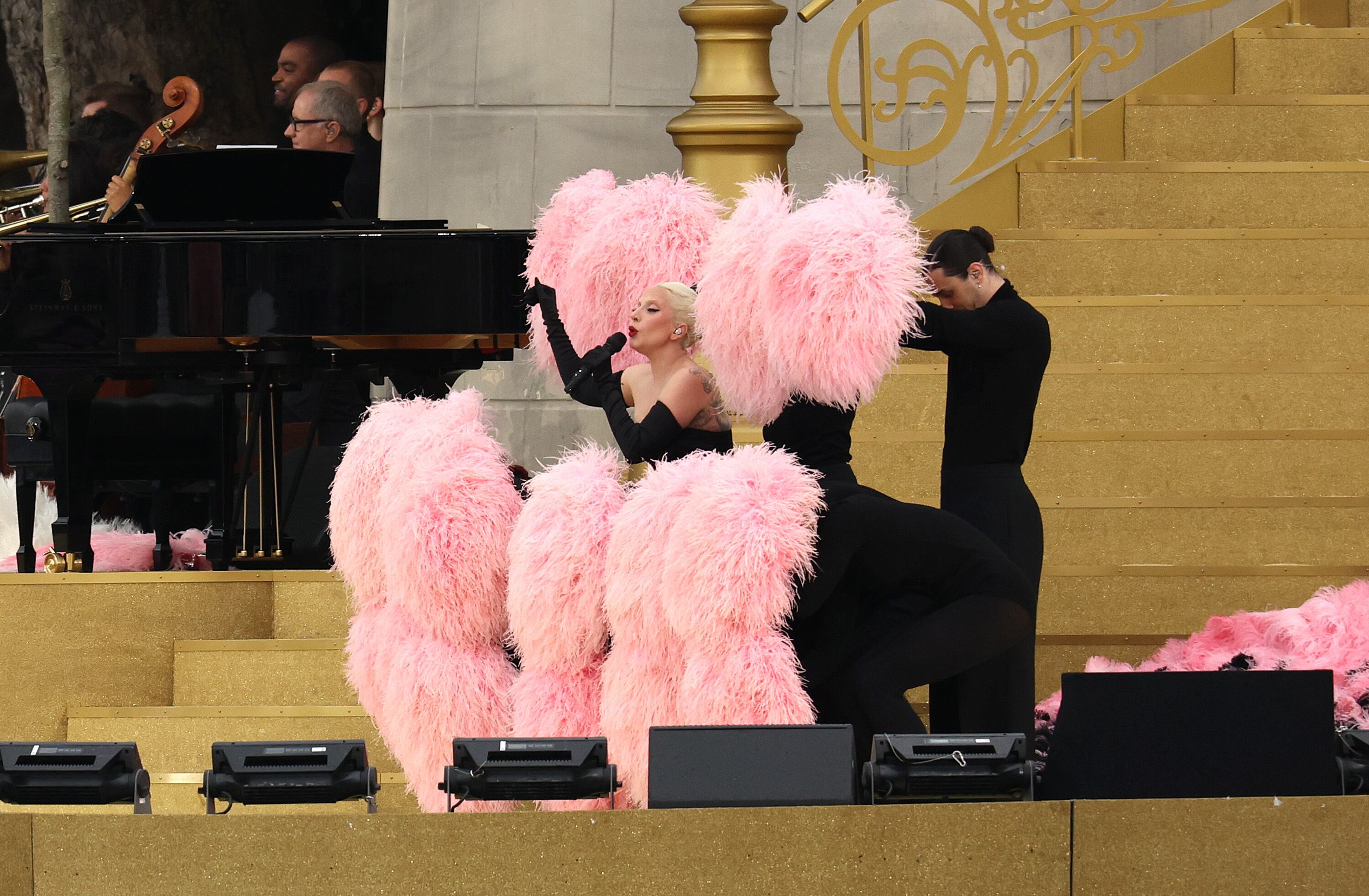 La presentación de Lady Gaga en los Juegos Olímpicos París 2024. (Foto: @juegosolimpicos)