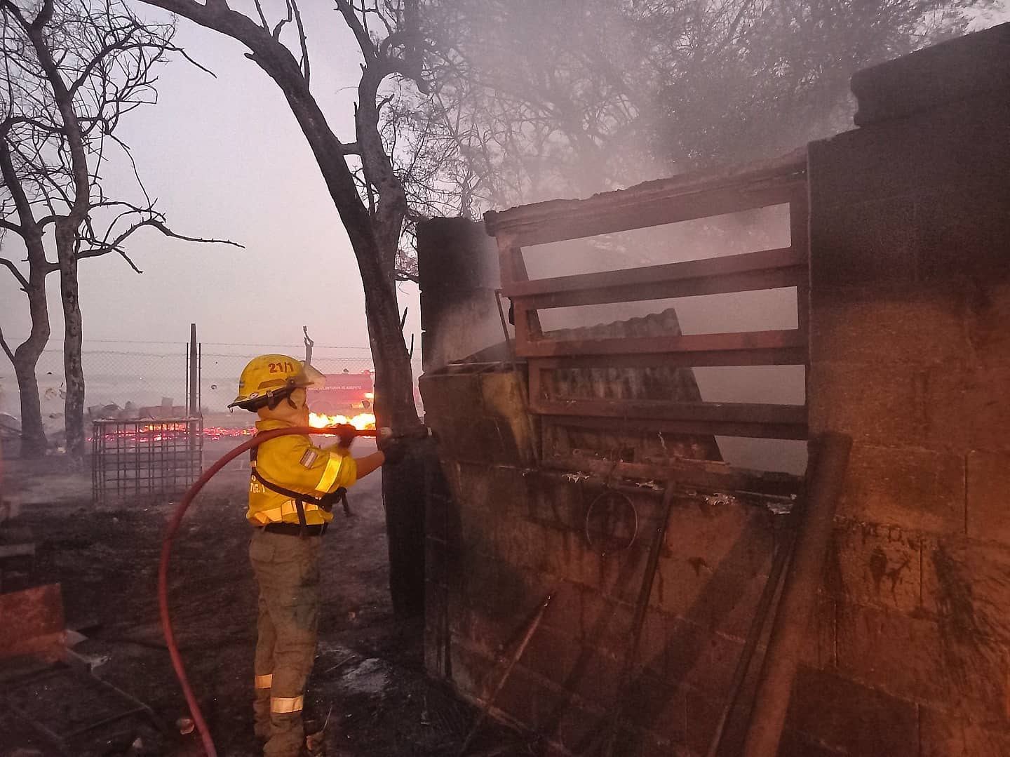 Incendio Refugio Canino Arroyito