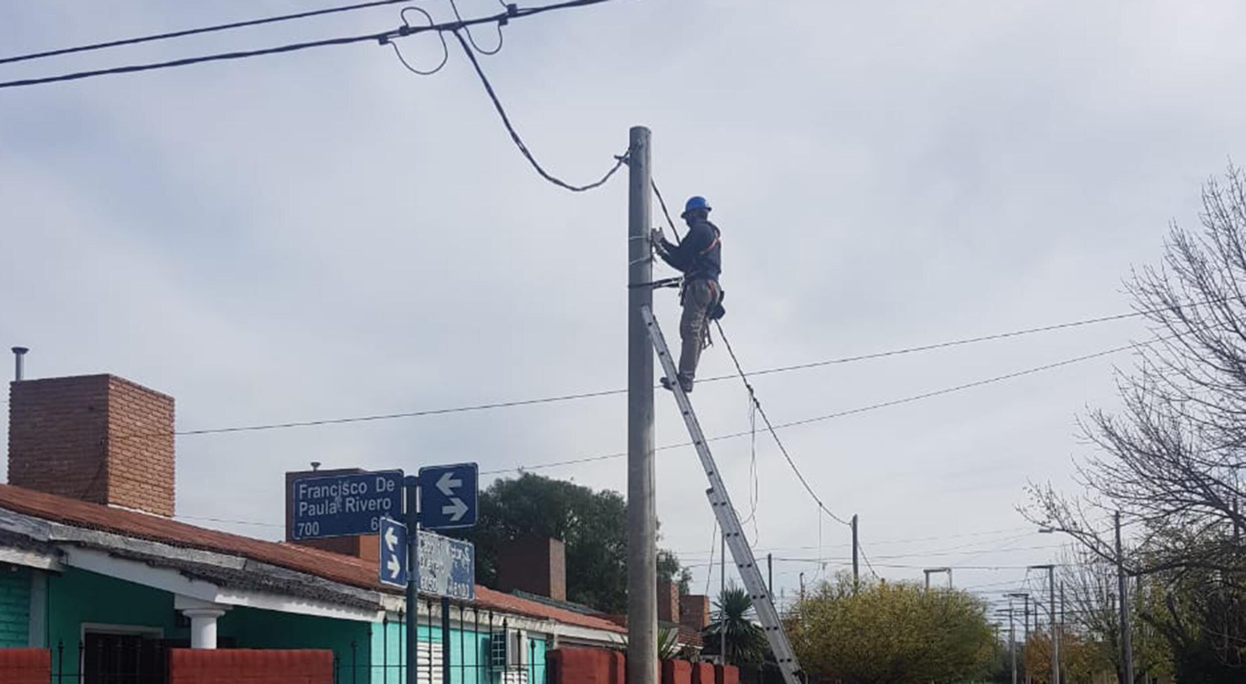 Se completó la intalación en Yofre Sud, Los Pinos y en Los Robles.