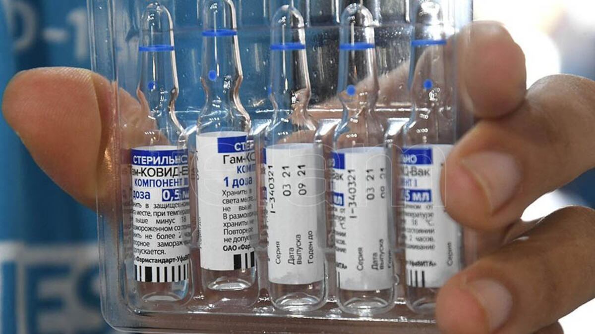 Rusia prueba una versión en aerosol de la Sputnik V para usar en niños