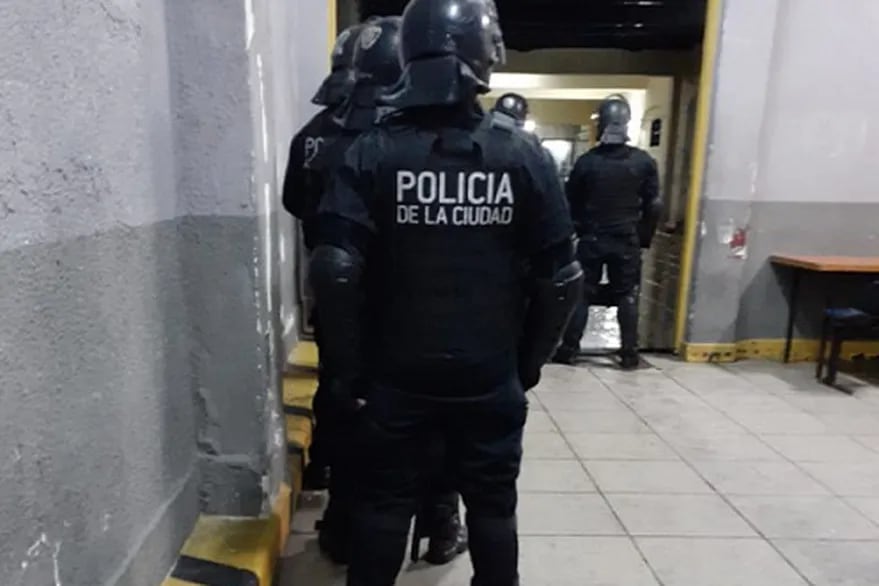 La Policía de la Ciudad logró contener el motín tras realizar un operativo de seguridad.