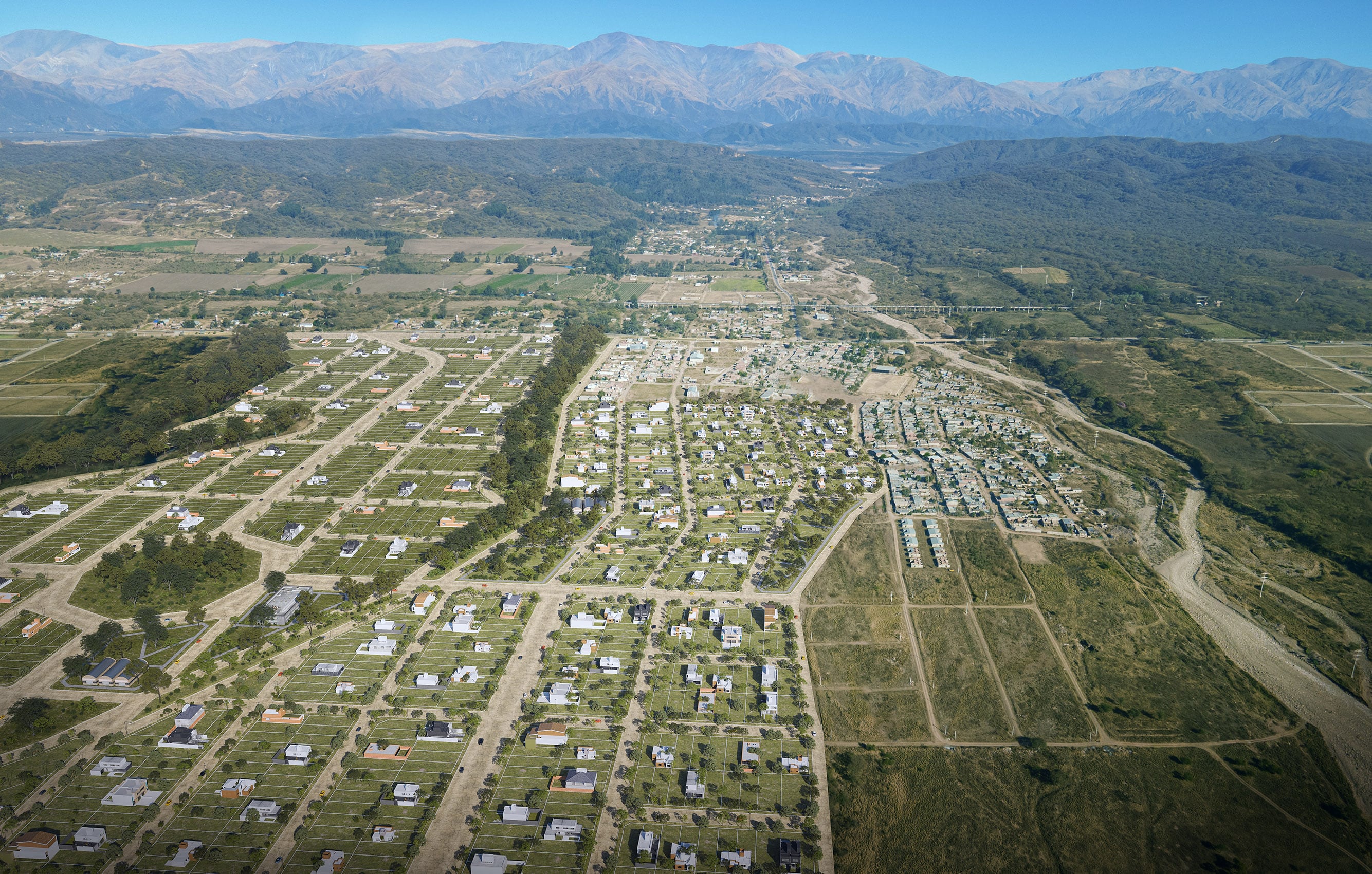 Barrio El Nogal, en Los Alisos, a pocos minutos de San Salvador de Jujuy.