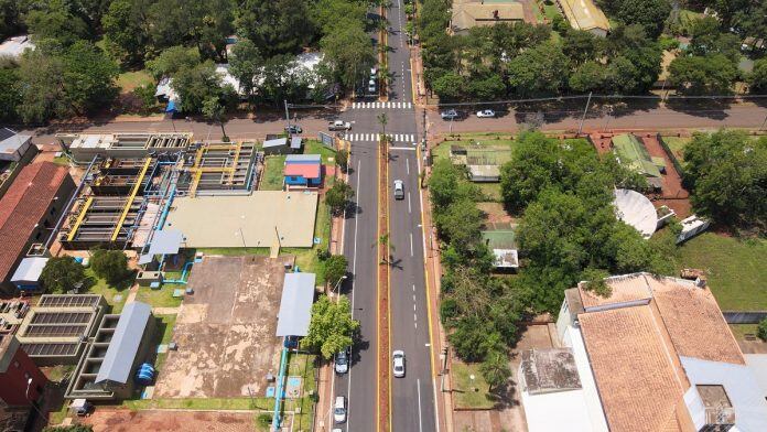 Finalizan los 4 mil metros de las avenidas Victoria Aguirre y Tres Fronteras en Puerto Iguazú.