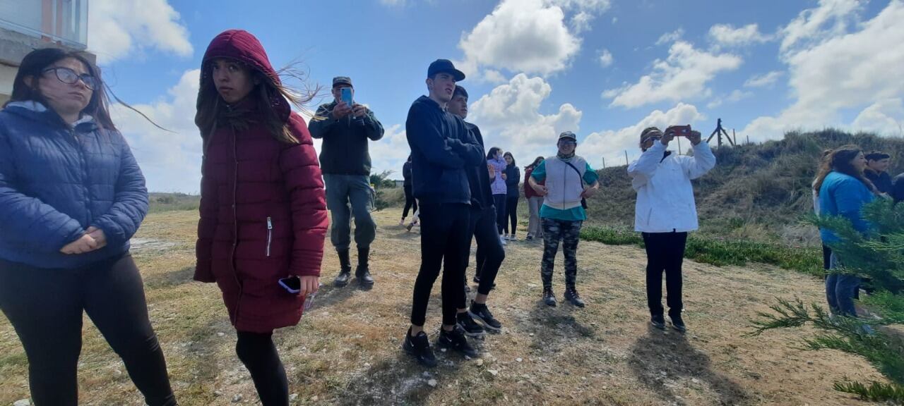 Alumnos de la Secundaria N° 2 de Tres Arroyos visitaron Reta