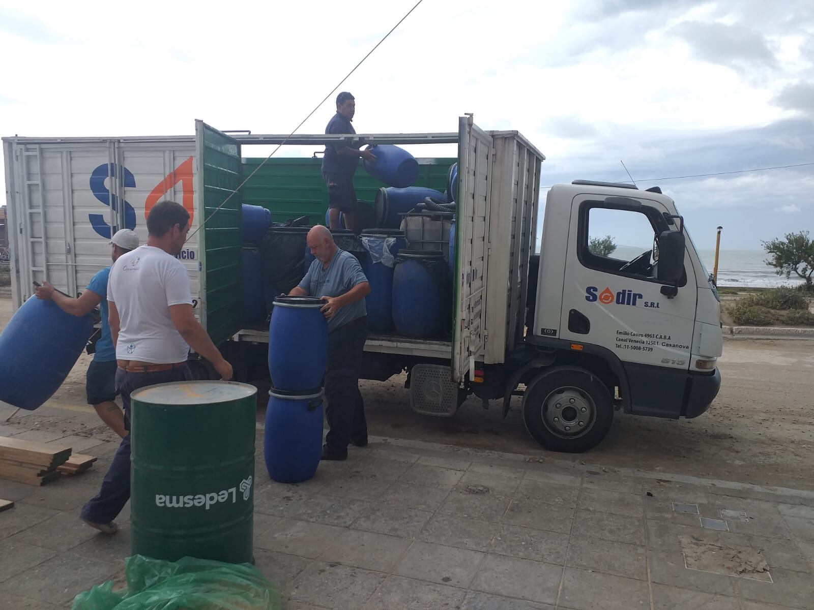 Recolección de Aceite Vegetal Usado en Claromecó