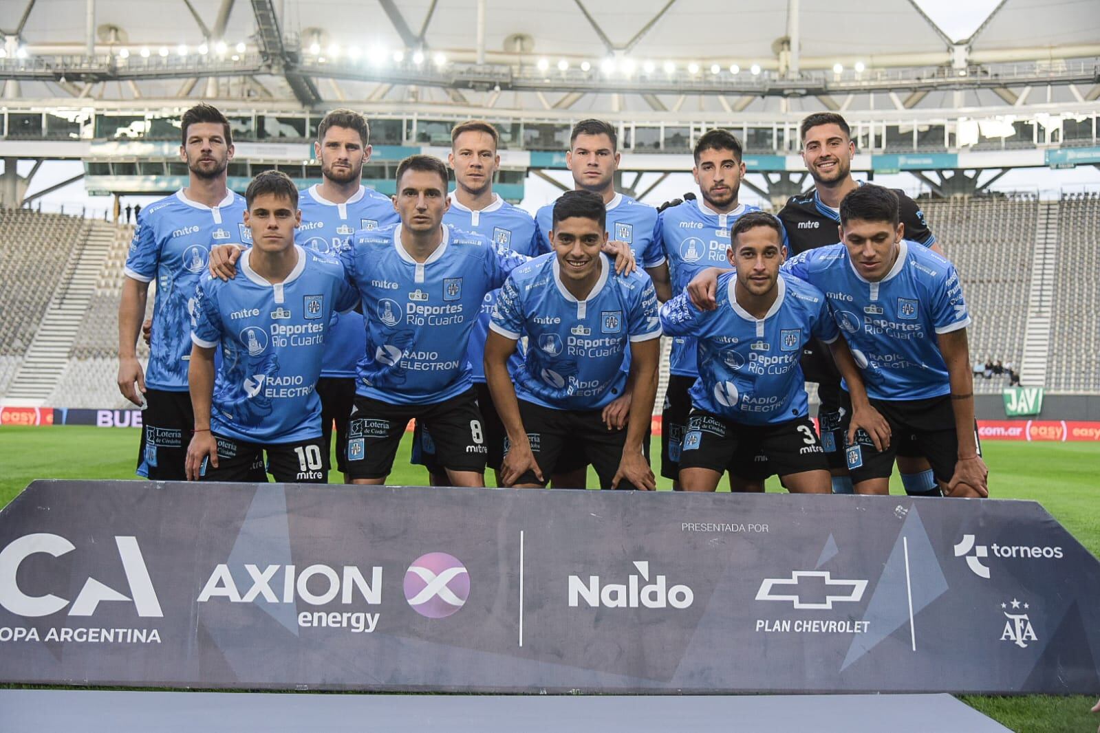 Estudiantes de Río Cuarto ante Banfield, por Copa Argentina. (Prensa Estudiantes RC).