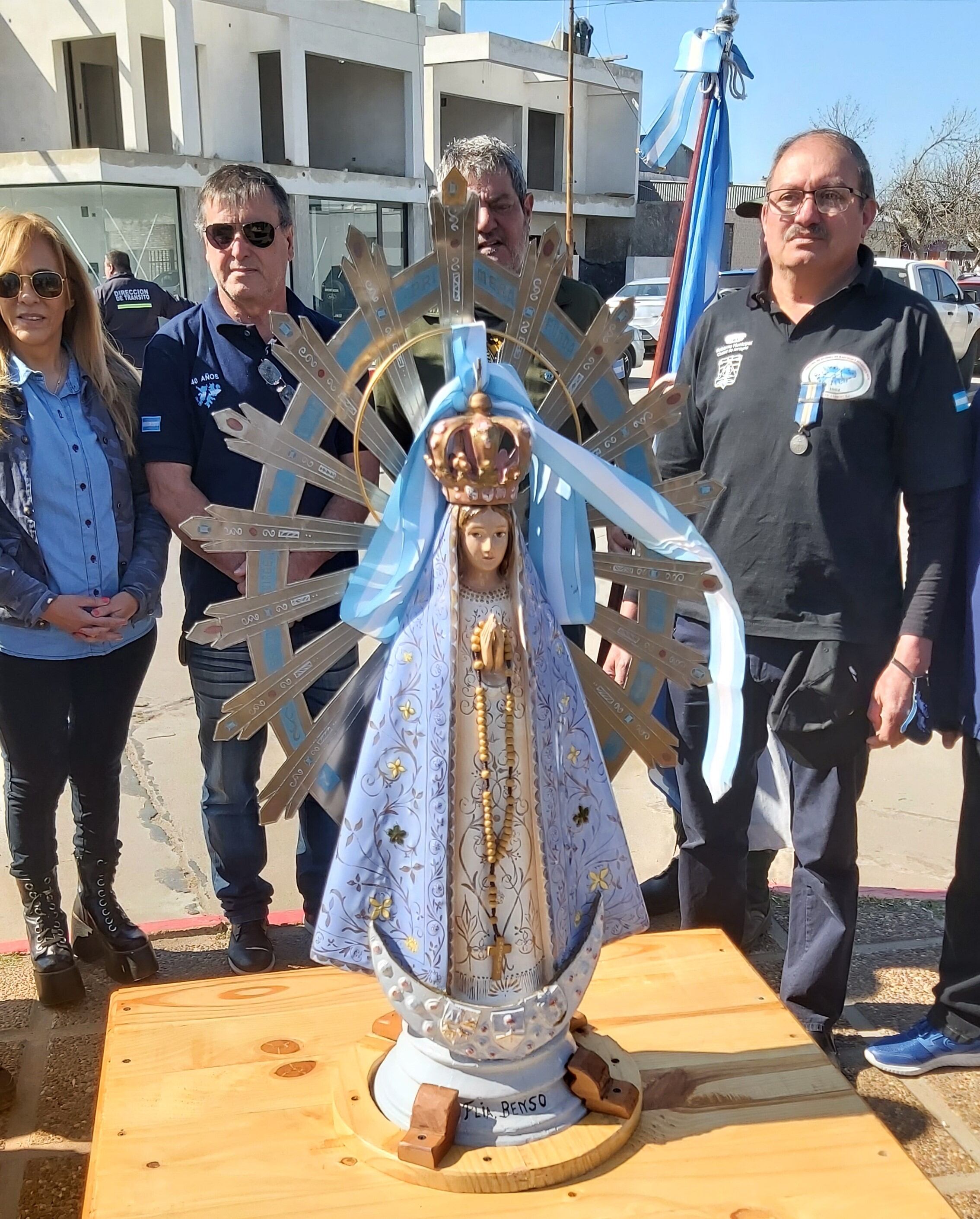 Virgen del Lujan de Malvinas en Arroyito