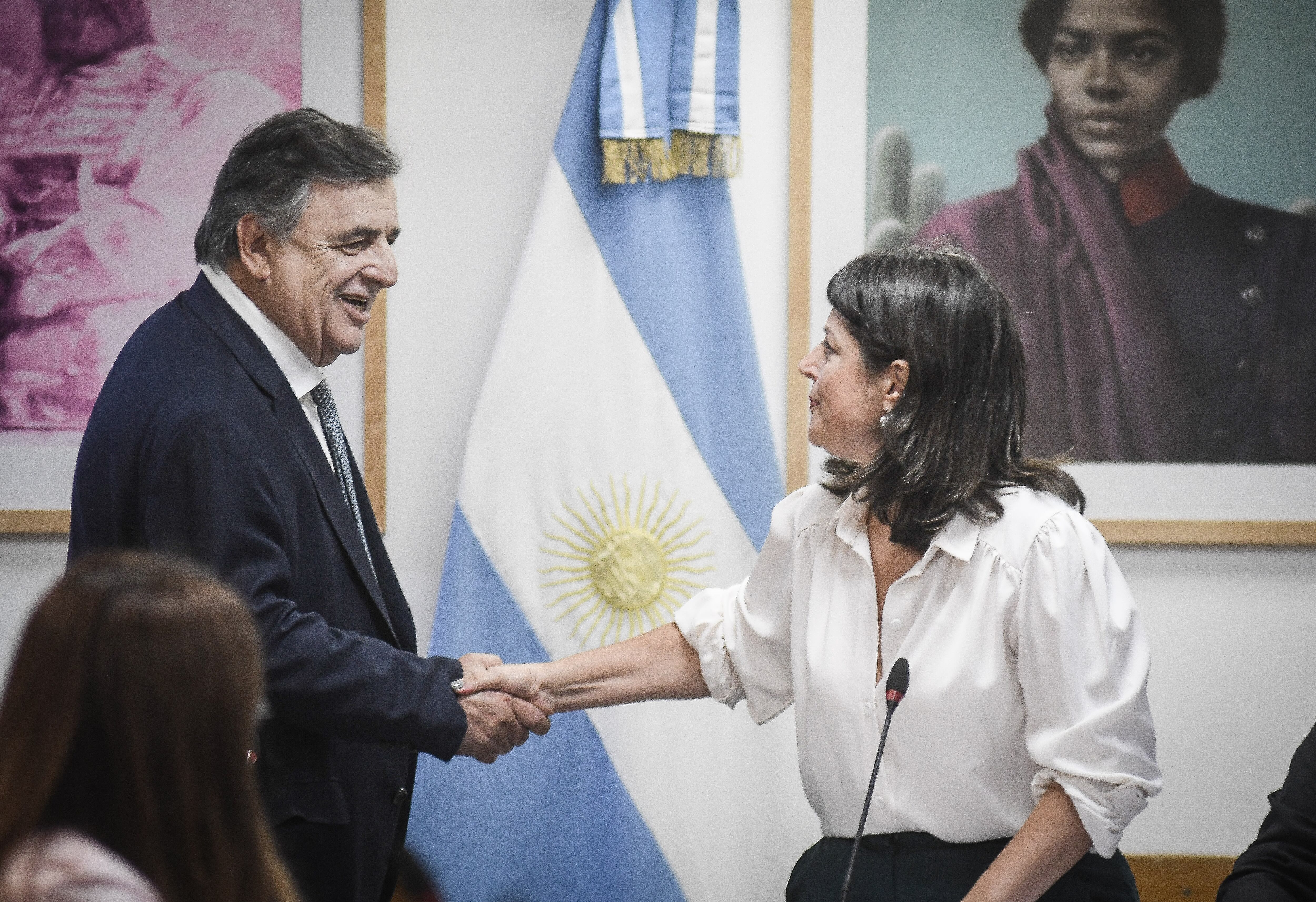 Comisión de Juicio Político en la cámara de Diputados
Ana Carolina Gaillard 
Mario Negri
Juan Manuel Lopez

Foto Federico Lopez Claro