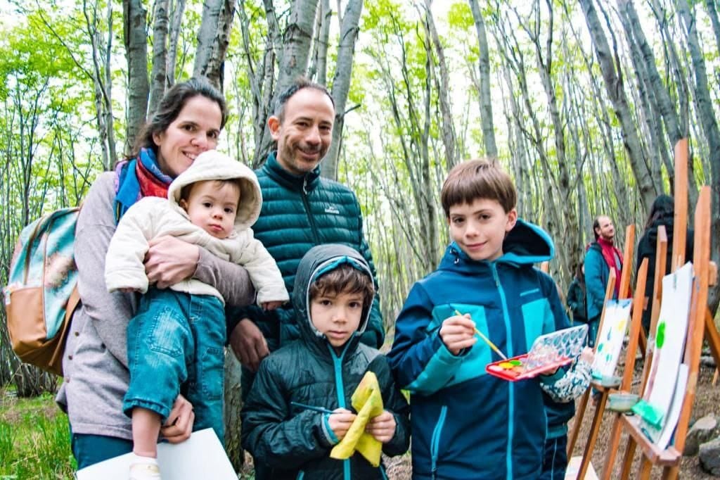 Exitosa charla “Los colores del bosque”