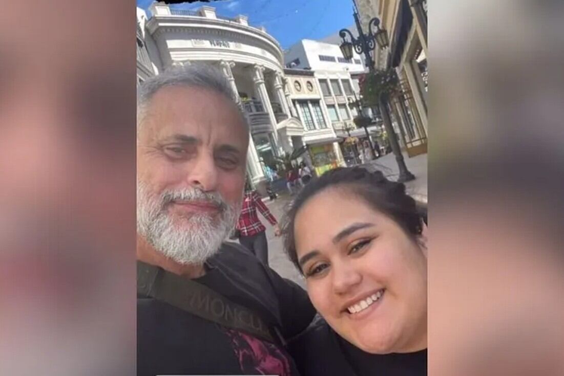 Rocío Rial y Jorge Rial en las redes (Captura de video).