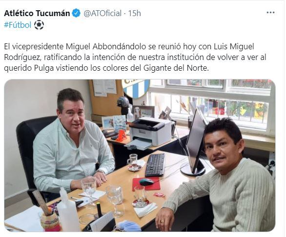 El "Pulga" Rodríguez define su futuro.