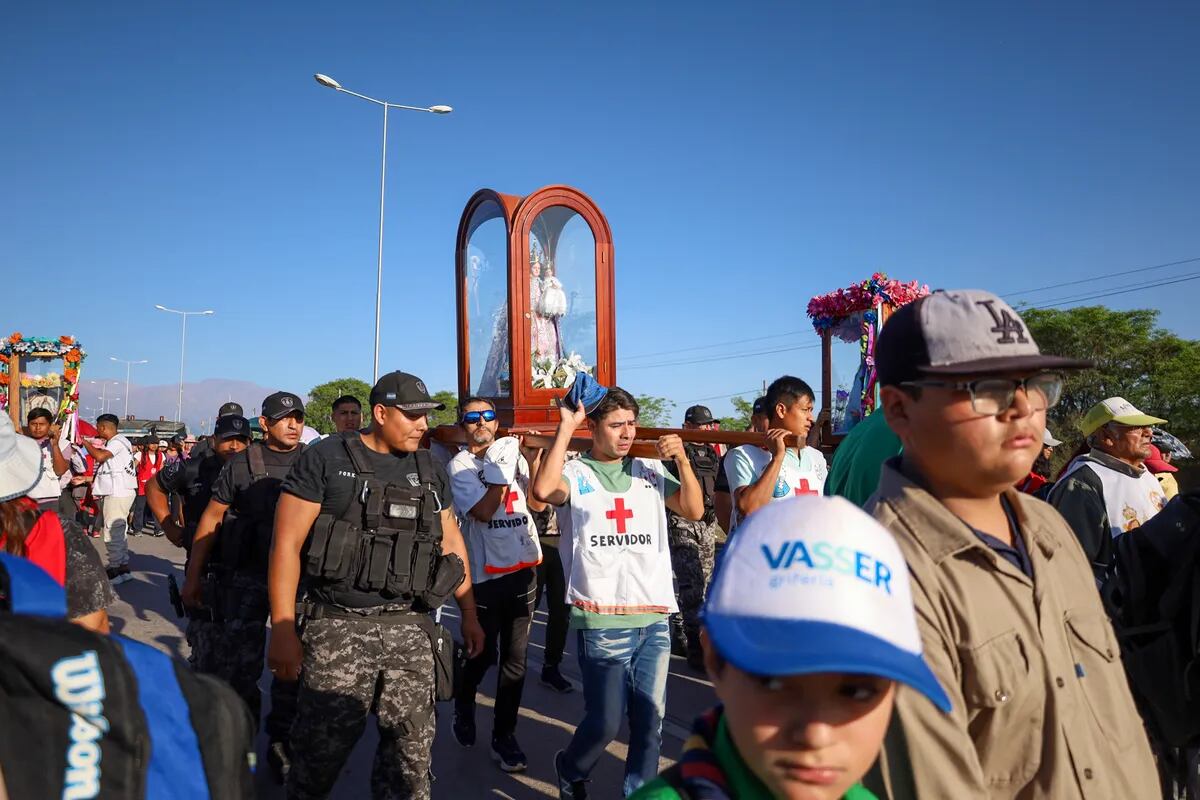 La juventud jujeña fue la gran protagonista de la peregrinación del pasado domingo a Río Blanco.