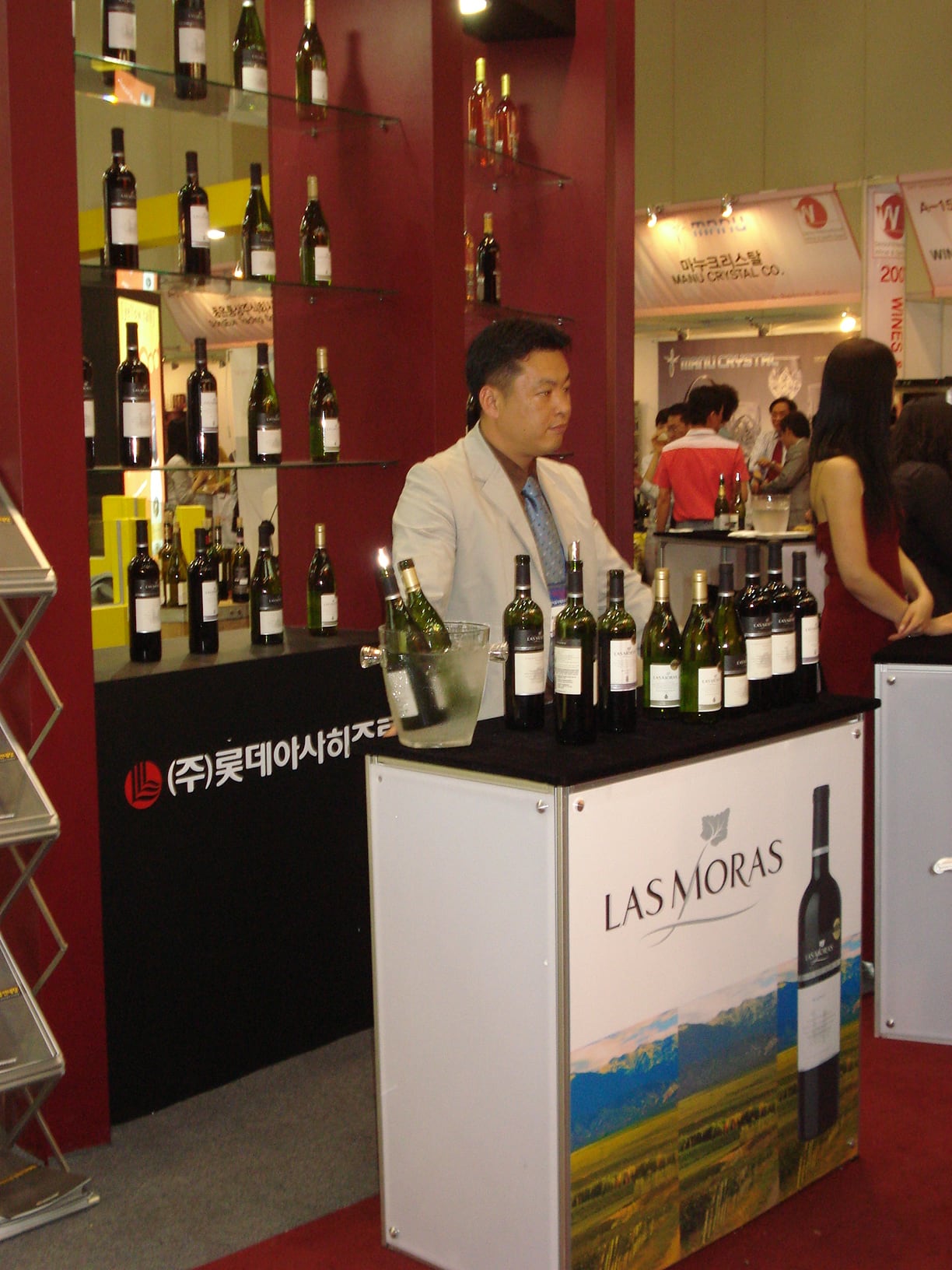 Uno de los eventos organizado por Pro Mendoza: feria de vinos en Taiwan.