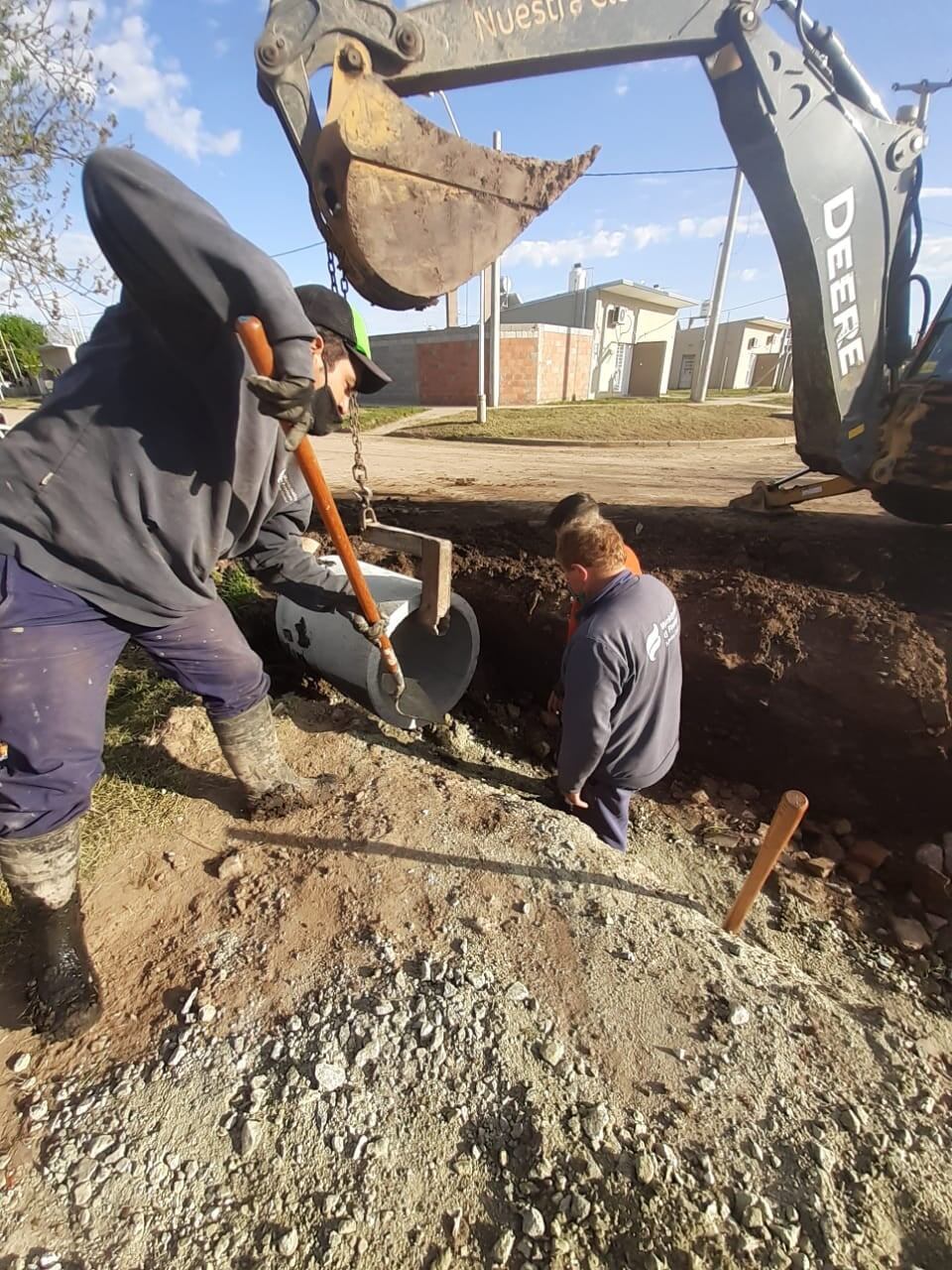 Obras de mantenimiento en Frontera