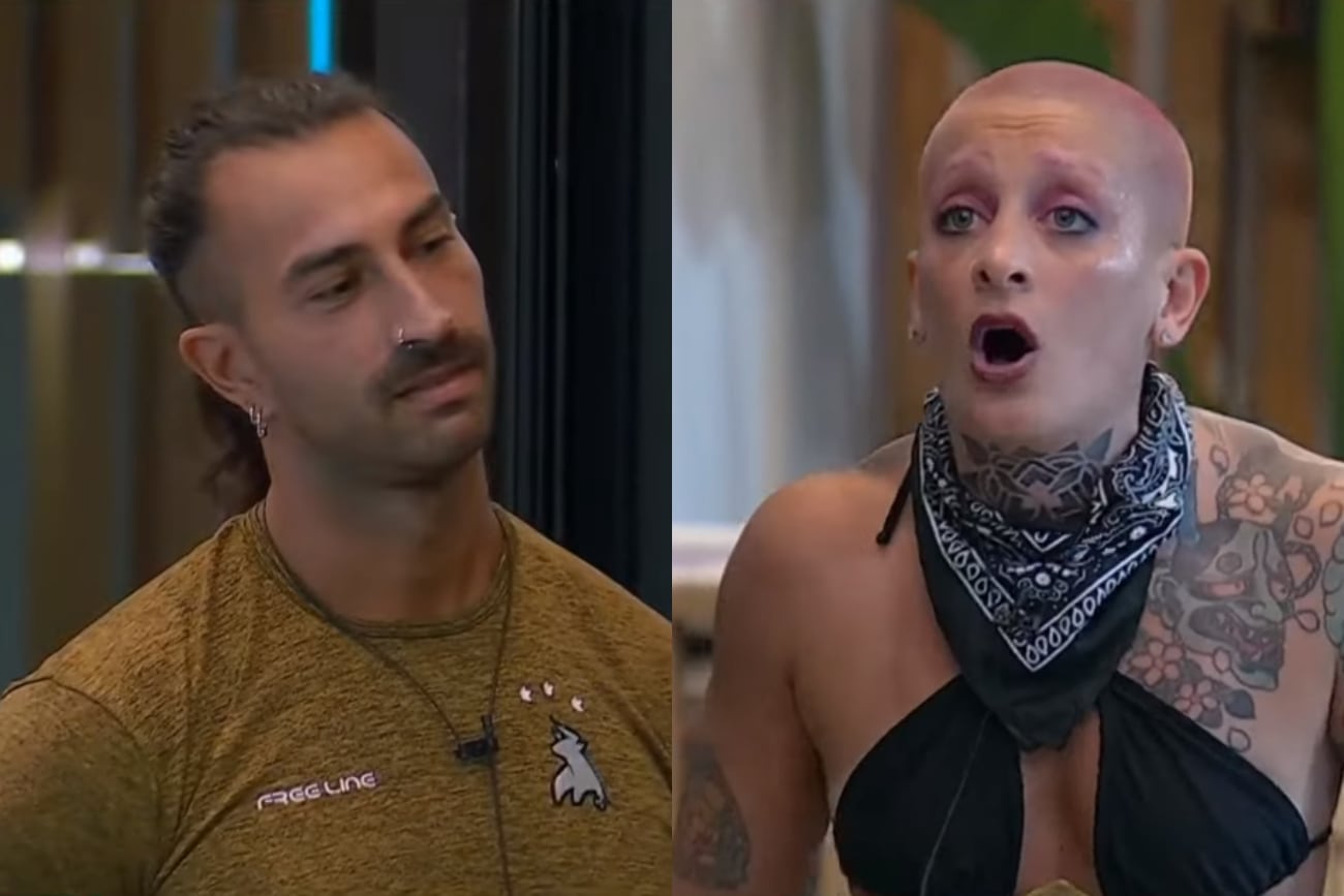 Licha y Furia ya no se aguantan en Gran Hermano 2024. (Collage web)