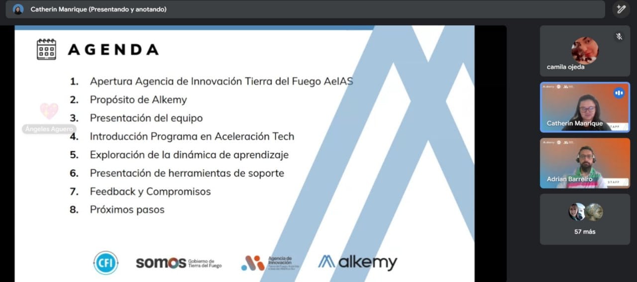 Titular de la Agencia de Innovación, Analía Cubino.