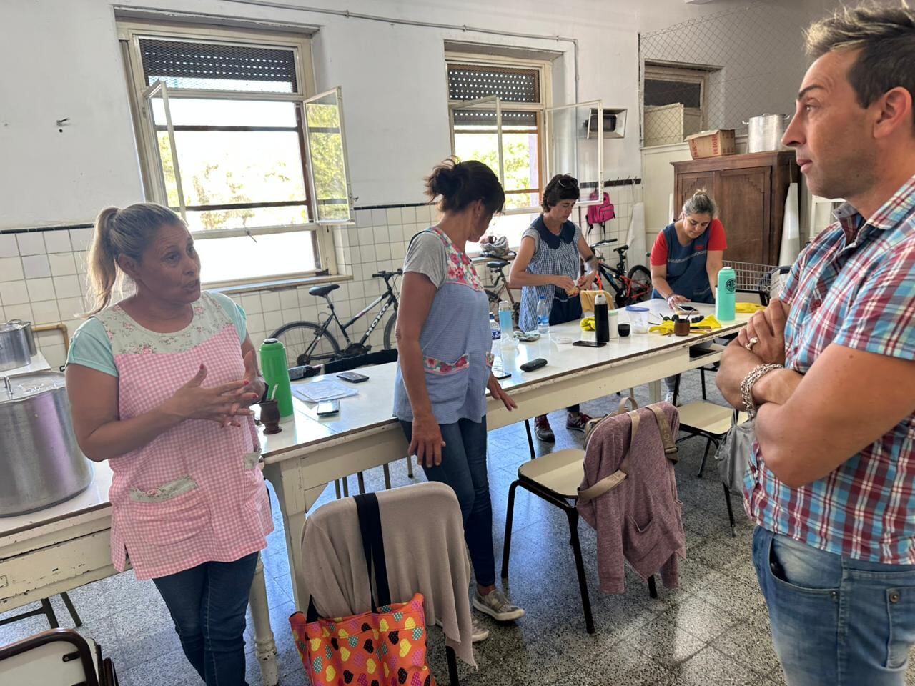 Consejeros Escolares de Tres Arroyos recorren las Escuelas Abiertas en Verano