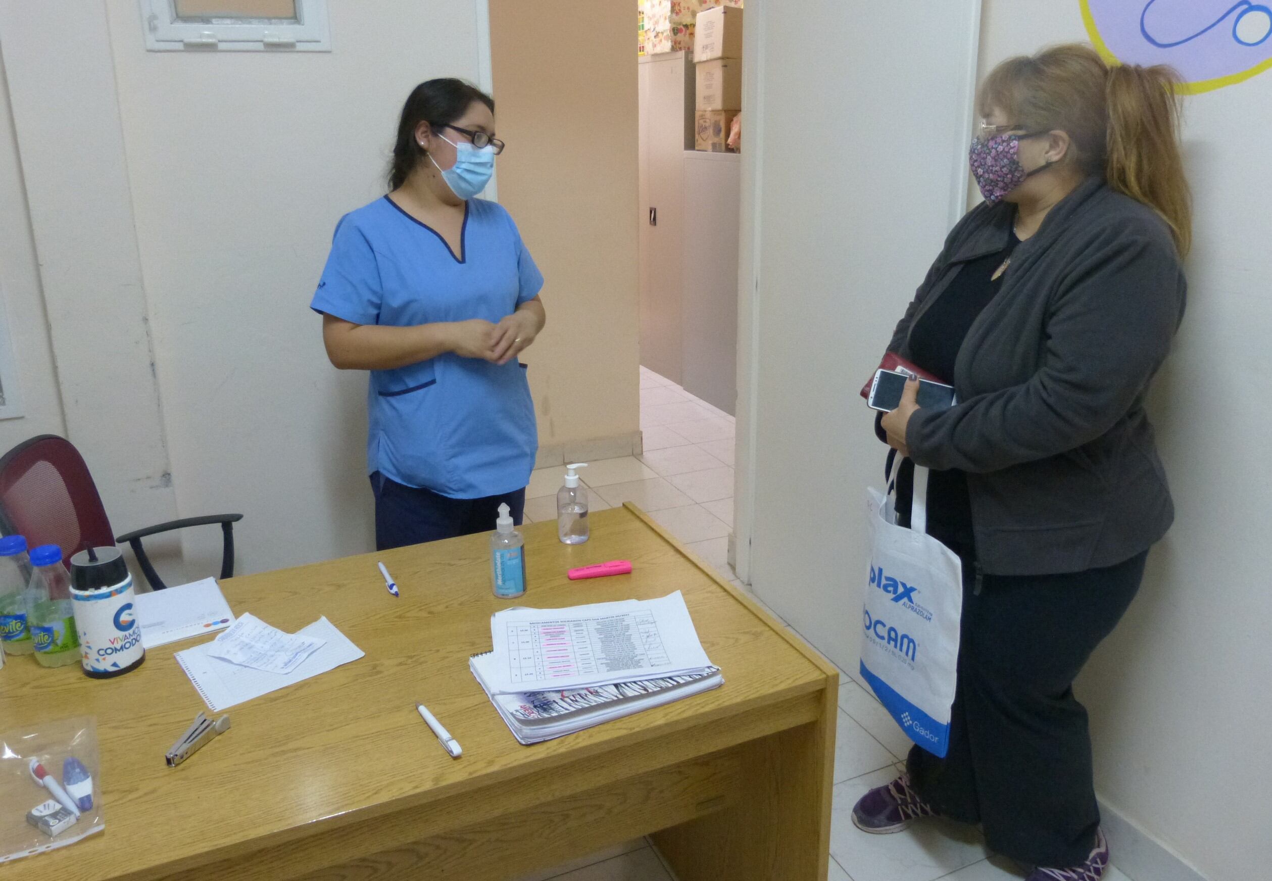 Se entregaron medicamentos en el marco del Programa Medicamentos Solidarios.