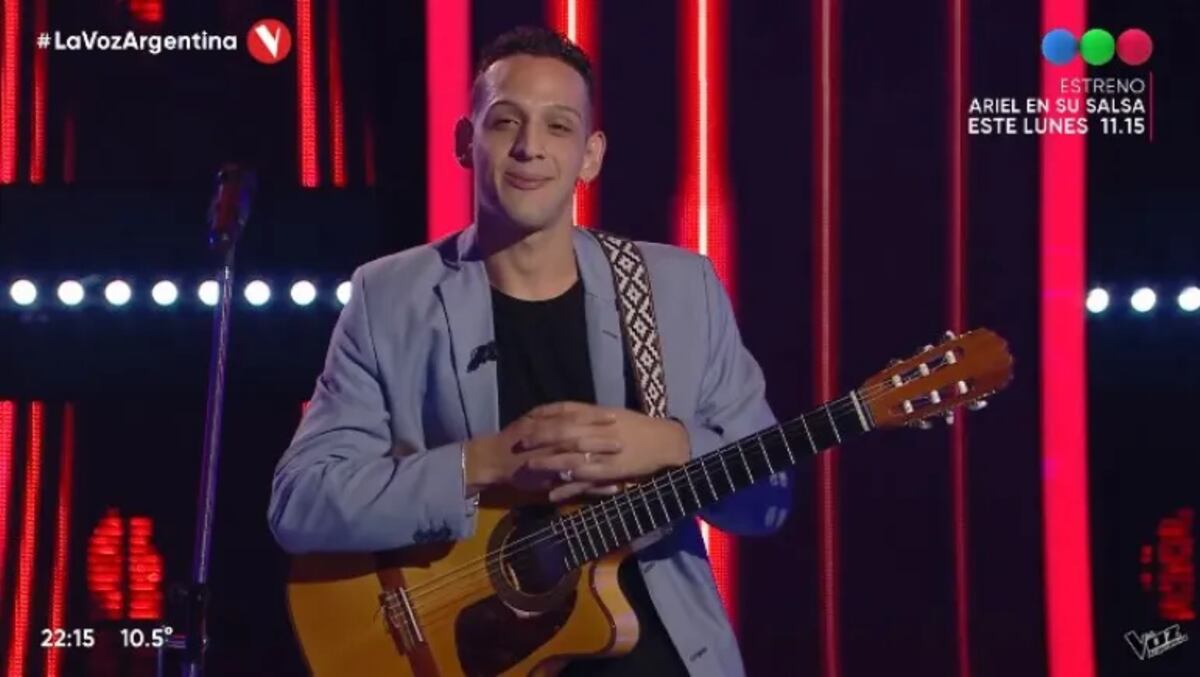 La Voz Argentina: conocé a Damián Ayala, el correntino que emocionó a Soledad Pastorutti