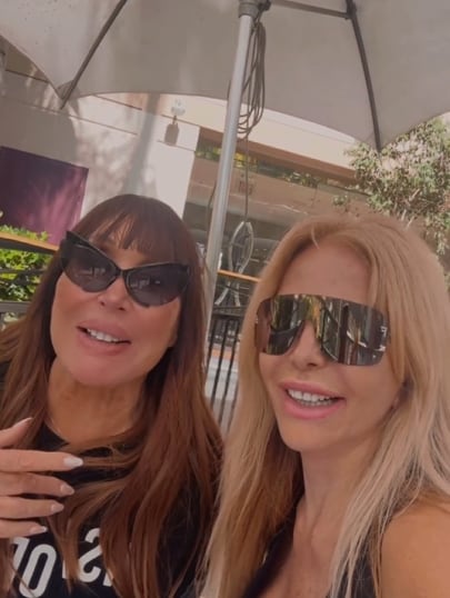 Moria Casán y Graciela Alfano grabaron un divertido video recordando un momento icónico del pasado