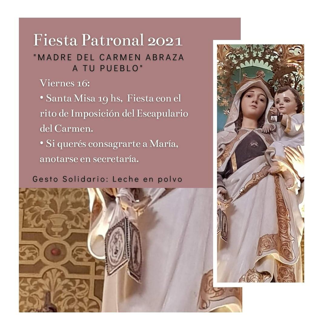 Fiestas Patronales de la Parroquia Nuestra Señora del Carmen