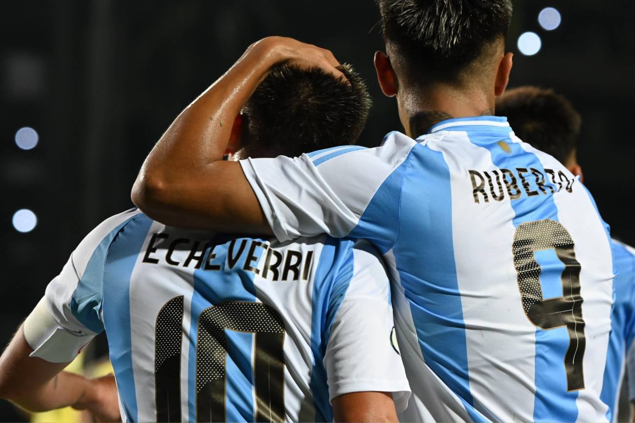 Argentina festejó en el debut del Sudamericano Sub 20; goleó a Brasil en la primera fecha del torneo que se juega en Venezuela. (AFA)