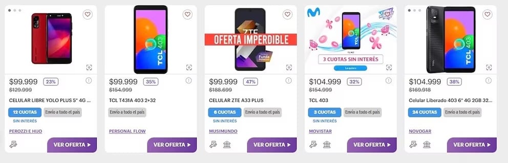 Los más baratos en el Cyber Monday 2024.